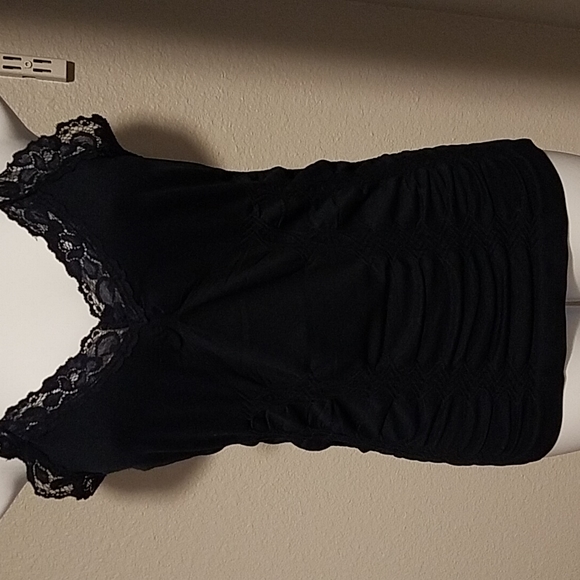 3 Camisoles one black, one brown, one navy - Picture 7 of 7